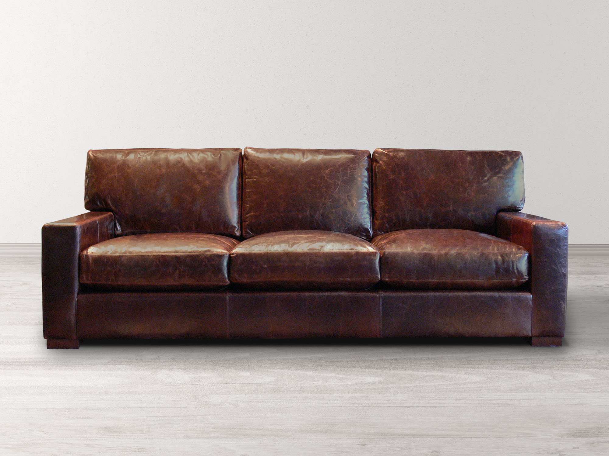 Braxton Leather Sofa in Brompton Cocoa