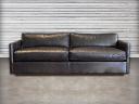 The Dexter Leather Sofa shown in Boulevard Cocoa