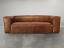 The Bonham Leather Sofa in Full Grain Italian Brentwood Tan Leather