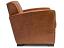 Atlas Leather Chair in Mont Blanc Caramel Leather with Nail Head Trim - side