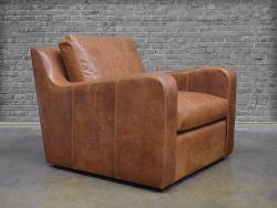 Julien Slope Arm Leather Chair