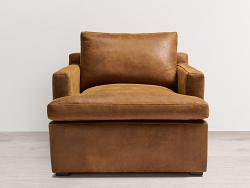Muir Track Arm Leather Chair