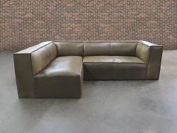 Bonham Leather Sofa Chaise Sectional